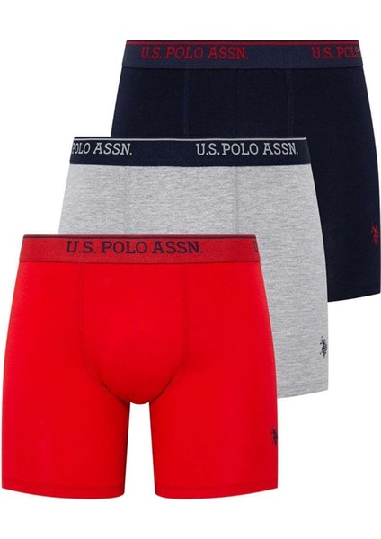 3'lü Uzun Paça Erkek Boxer