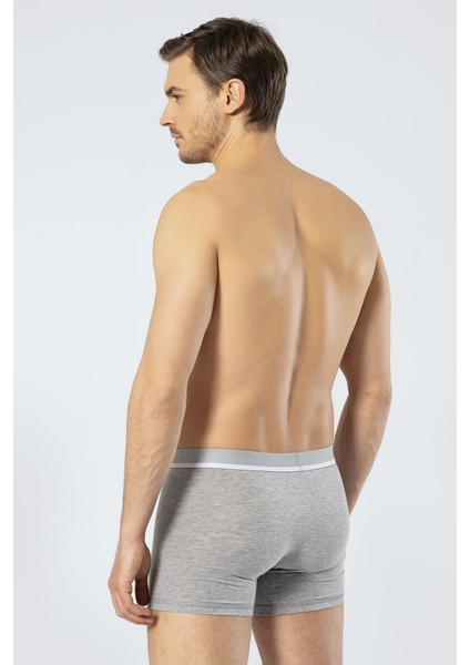 Kemeri Cacharel Yazılı Erkek Boxer, %95 Pamuk %5 Likralı Erkek Boxer