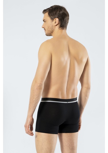 Kemeri Cacharel Yazılı Erkek Boxer, %95 Pamuk %5 Likralı Erkek Boxer