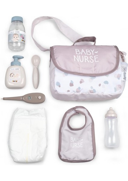 Baby Nurse Oyuncak Bebek Bezi Değiştirme Çantası 220369