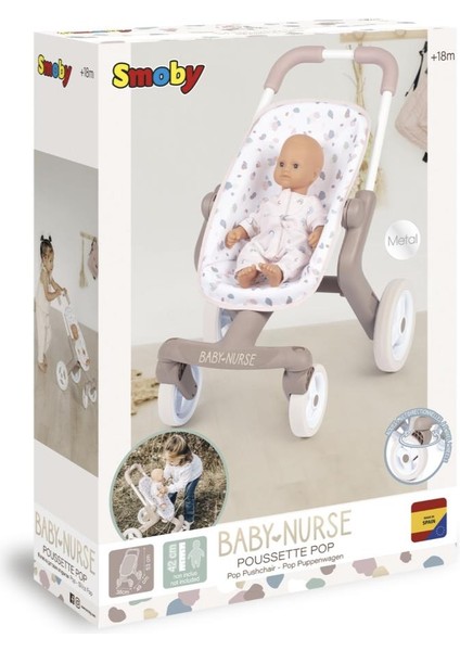 Baby Nurse Pop Bebek Arabası Oyuncağı 251218