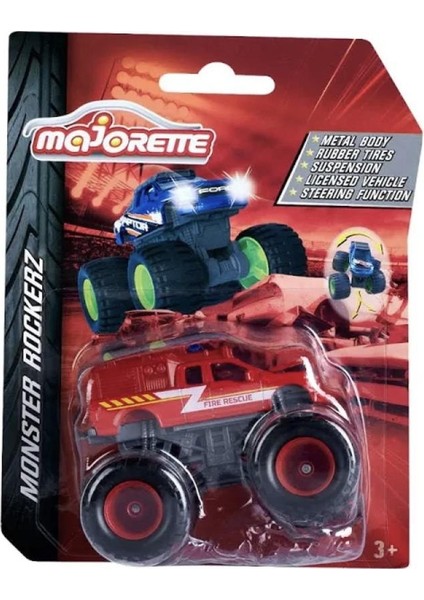 Monster Rockerz Metal Diecast Fire Rescue 212057255