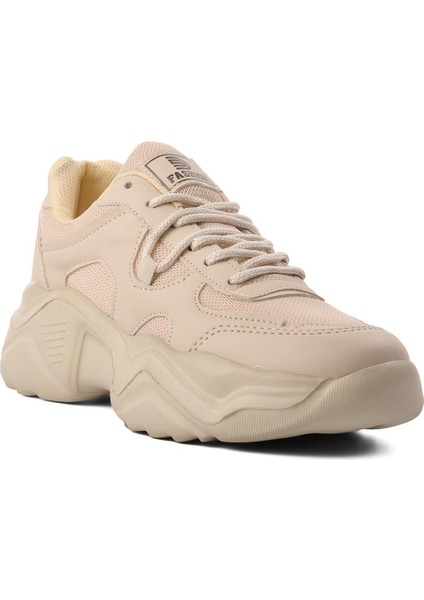 Saratov Ekru Kadın Sneaker modelleri