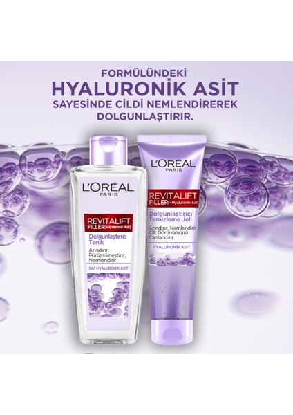 L'Oréal Paris Revitalift Dolgunlaştırıcı Temizleme Jeli 150Ml - Hyaluronik Asit