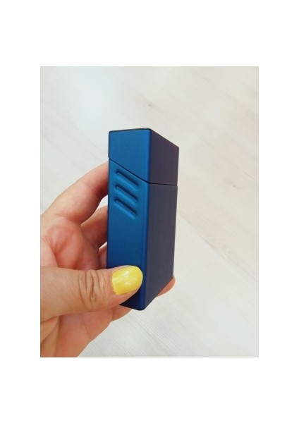 Touch Mavi Metal Sigara Kutusu