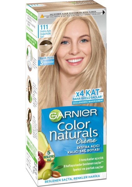 r Color Naturals 111 Ekstra Açık Doğal Küllü Sarı