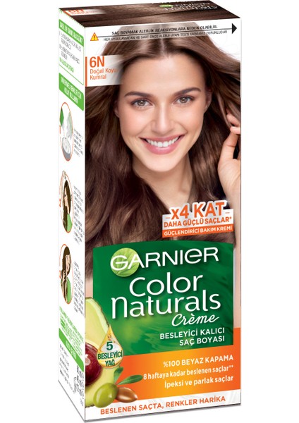 Color Naturals 6N Doğal Koyu Kumral