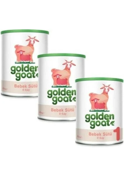 Golden Goat 1 Keçi Sütü Bazlı Bebek Sütü 3'lü Paket