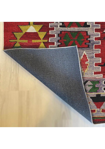 Dekoratif Pamuklu Dokuma Taban Modern Yıkanabilir Leke Tutmaz Ince Makine Dokuması Halı,kilim