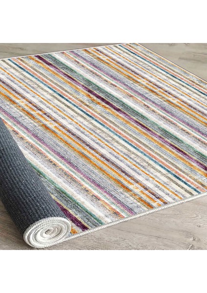 Dekoratif Pamuklu Dokuma Taban Modern Yıkanabilir Leke Tutmaz Ince Makine Dokuması Halı indirimleri