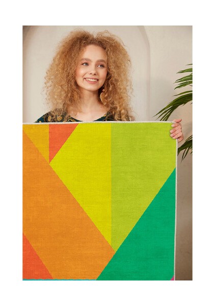 Dekoratif Pamuklu Dokuma Taban Modern Yıkanabilir Leke Tutmaz Ince Makine Dokuması Halı fırsatları