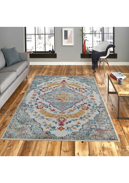 Dekoratif Pamuklu Dokuma Taban Modern Yıkanabilir Leke Tutmaz Ince Makine Dokuması Halı