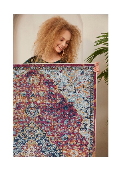 Dekoratif Pamuklu Dokuma Taban Modern Yıkanabilir Leke Tutmaz Ince Makine Dokuması Halı fiyatları