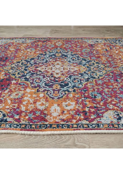 Dekoratif Pamuklu Dokuma Taban Modern Yıkanabilir Leke Tutmaz Ince Makine Dokuması Halı indirimleri