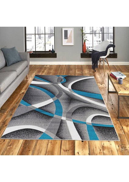 Dekoratif Pamuklu Dokuma Taban Modern Yıkanabilir Leke Tutmaz Ince Makine Dokuması Halı