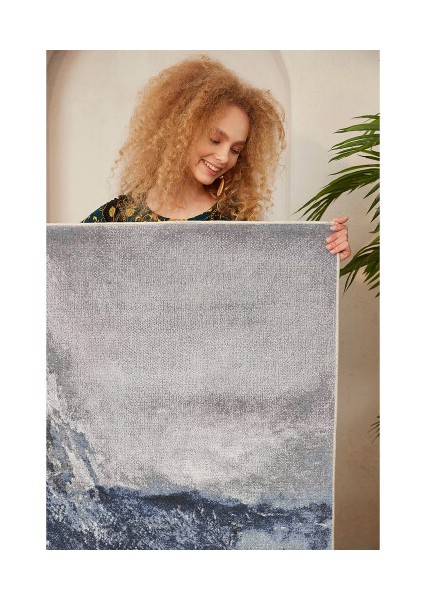 Dekoratif Pamuklu Dokuma Taban Modern Yıkanabilir Leke Tutmaz Ince Makine Dokuması Halı fırsatları