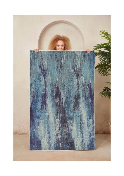 Dekoratif Pamuklu Dokuma Taban Modern Yıkanabilir Leke Tutmaz Ince Makine Dokuması Halı modelleri