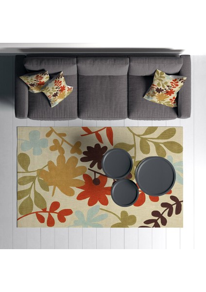 Dekoratif Pamuklu Dokuma Taban Modern Yıkanabilir Leke Tutmaz Ince Makine Dokuması Halı fiyatları