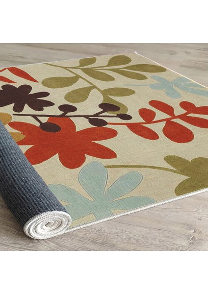 Dekoratif Pamuklu Dokuma Taban Modern Yıkanabilir Leke Tutmaz Ince Makine Dokuması Halı fırsatları