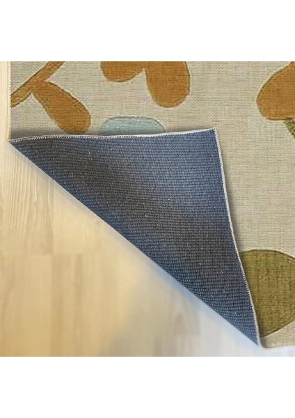 Dekoratif Pamuklu Dokuma Taban Modern Yıkanabilir Leke Tutmaz Ince Makine Dokuması Halı indirimleri