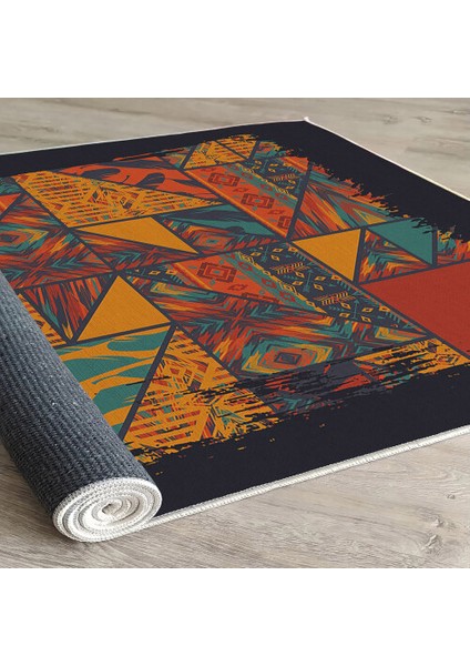 Dekoratif Pamuklu Dokuma Taban Modern Yıkanabilir Leke Tutmaz Ince Makine Dokuması Halı fırsatları