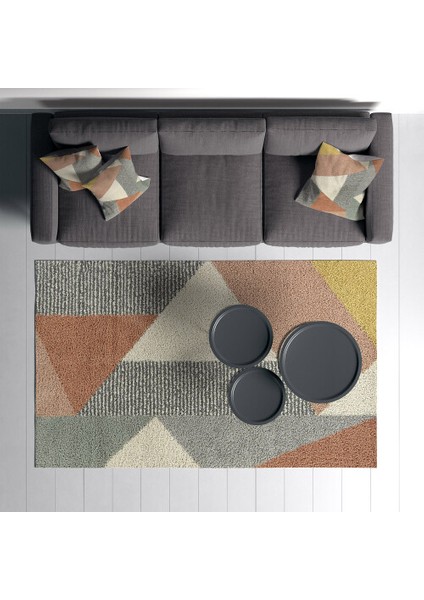 Dekoratif Pamuklu Dokuma Taban Modern Yıkanabilir Leke Tutmaz Ince Makine Dokuması Halı fiyatları