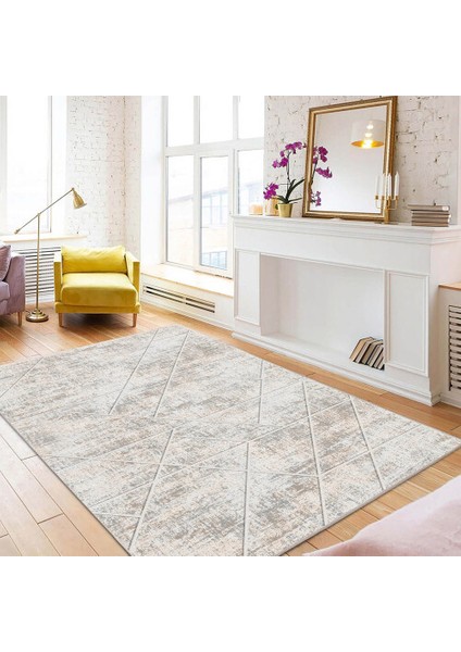 Dekoratif Pamuklu Dokuma Taban Modern Yıkanabilir Leke Tutmaz Ince Makine Dokuması Halı,kilim