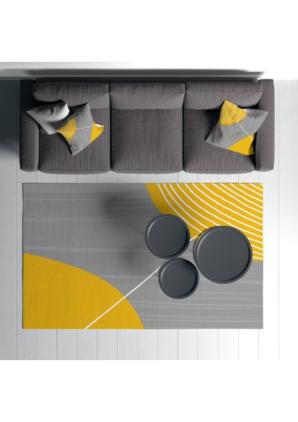 Dekoratif Pamuklu Dokuma Taban Modern Yıkanabilir Leke Tutmaz Ince Makine Dokuması Halı fiyatları