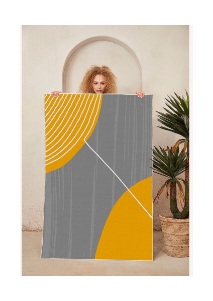 Dekoratif Pamuklu Dokuma Taban Modern Yıkanabilir Leke Tutmaz Ince Makine Dokuması Halı modelleri