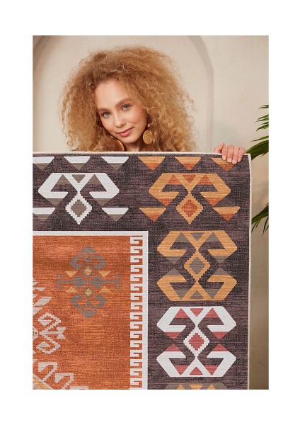 Dekoratif Pamuklu Dokuma Taban Modern Yıkanabilir Leke Tutmaz Ince Makine Dokuması Halı fırsatları