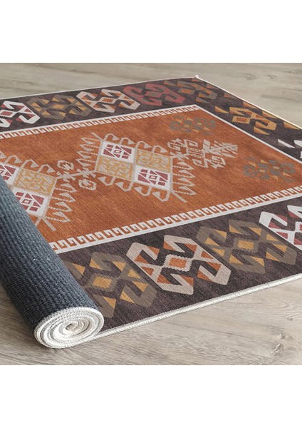 Dekoratif Pamuklu Dokuma Taban Modern Yıkanabilir Leke Tutmaz Ince Makine Dokuması Halı indirimleri