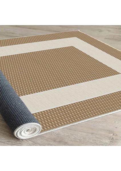 Dekoratif Pamuklu Dokuma Taban Modern Yıkanabilir Leke Tutmaz Ince Makine Dokuması Halı indirimleri