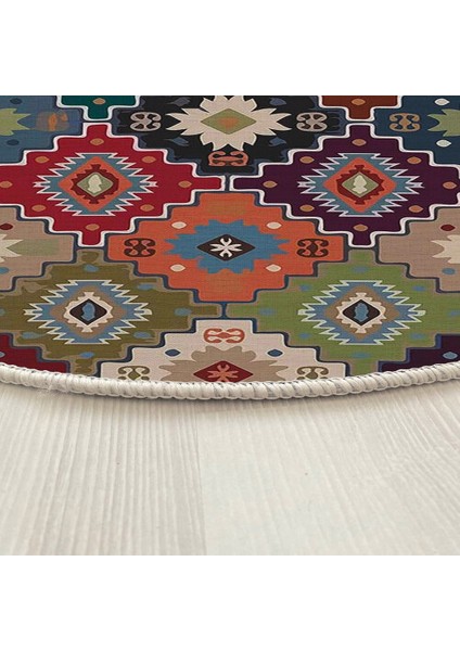 Dekoratif Pamuklu Dokuma Taban Modern Yıkanabilir Leke Tutmaz Ince Makine Dokuması Halı modelleri