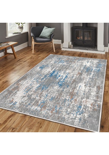 Dekoratif Pamuklu Dokuma Taban Modern Yıkanabilir Leke Tutmaz Ince Makine Dokuması Halı