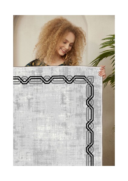 Dekoratif Pamuklu Dokuma Taban Modern Yıkanabilir Leke Tutmaz Ince Makine Dokuması Halı fırsatları