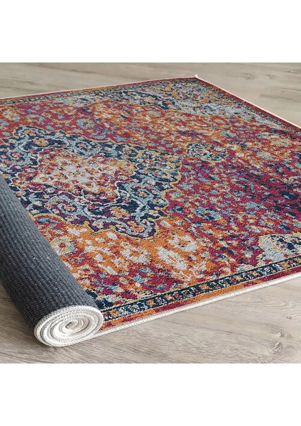 Dekoratif Pamuklu Dokuma Taban Modern Yıkanabilir Leke Tutmaz Ince Makine Dokuması Halı modelleri