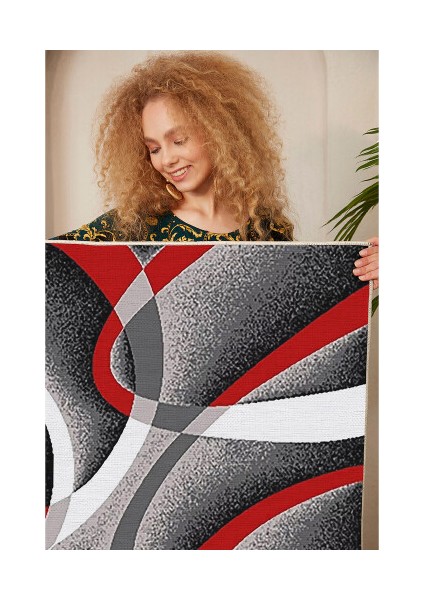 Dekoratif Pamuklu Dokuma Taban Modern Yıkanabilir Leke Tutmaz Ince Makine Dokuması Halı modelleri