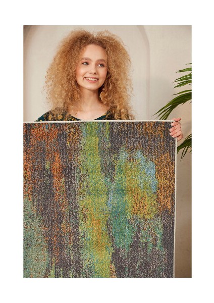 Dekoratif Pamuklu Dokuma Taban Modern Yıkanabilir Leke Tutmaz Ince Makine Dokuması Halı fırsatları