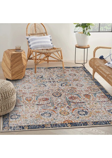 Dekoratif Pamuklu Dokuma Taban Modern Yıkanabilir Leke Tutmaz Ince Makine Dokuması Halı