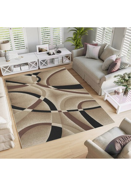 Dekoratif Pamuklu Dokuma Taban Modern Yıkanabilir Leke Tutmaz Ince Makine Dokuması Halı fiyatları