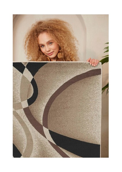 Dekoratif Pamuklu Dokuma Taban Modern Yıkanabilir Leke Tutmaz Ince Makine Dokuması Halı fırsatları