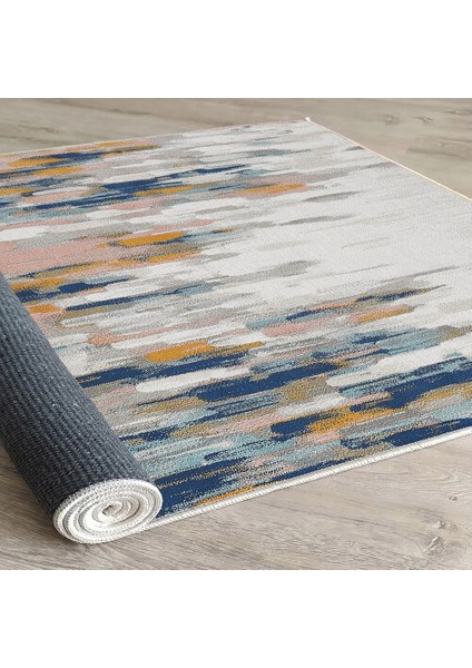 Dekoratif Pamuklu Dokuma Taban Modern Yıkanabilir Leke Tutmaz Ince Makine Dokuması Halı indirimleri