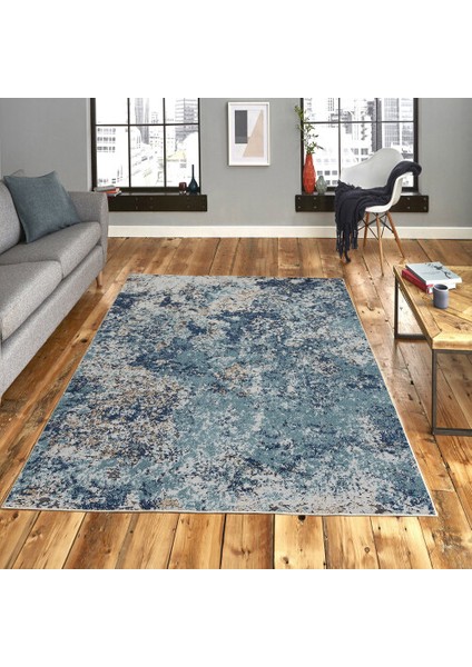 Dekoratif Pamuklu Dokuma Taban Modern Yıkanabilir Leke Tutmaz Ince Makine Dokuması Halı