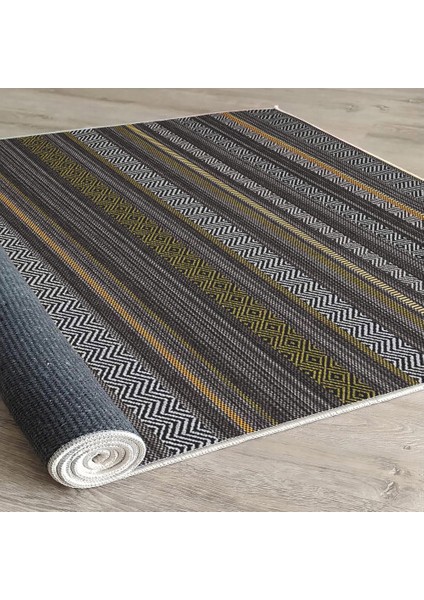 Dekoratif Pamuklu Dokuma Taban Modern Yıkanabilir Leke Tutmaz Ince Makine Dokuması Halı indirimleri