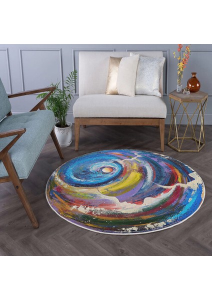 Dekoratif Pamuklu Dokuma Taban Modern Yıkanabilir Leke Tutmaz Ince Makine Dokuması Halı