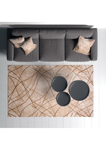 Dekoratif Pamuklu Dokuma Taban Modern Yıkanabilir Leke Tutmaz Ince Makine Dokuması Halı fiyatları