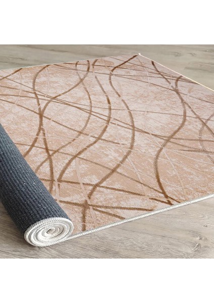 Dekoratif Pamuklu Dokuma Taban Modern Yıkanabilir Leke Tutmaz Ince Makine Dokuması Halı indirimleri