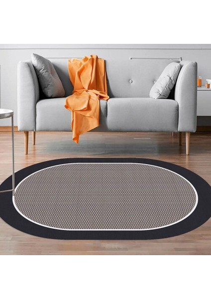 Dekoratif Pamuklu Dokuma Taban Modern Yıkanabilir Leke Tutmaz Ince Makine Dokuması Halı
