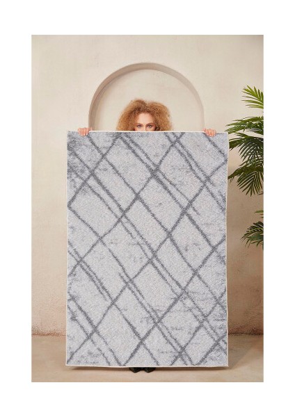 Dekoratif Pamuklu Dokuma Taban Modern Yıkanabilir Leke Tutmaz Ince Makine Dokuması Halı modelleri