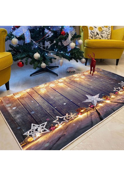 Dekoratif Pamuklu Dokuma Taban Modern Yıkanabilir Leke Tutmaz Ince Makine Dokuması Halı